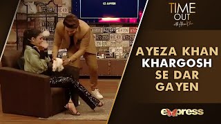 Ayeza Khan Khargosh Se Dar Gayen  Danish Taimoor  Time Out With Ahsan Khan  Express TV  IAB2G [upl. by Poppy998]