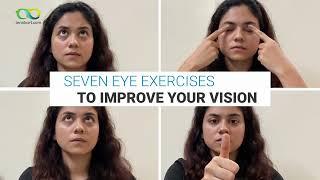 7 Easy Eye Exercises To Improve Your Vision [upl. by Amund]