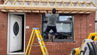 Pitched Canopy Roof Structure With KC and Lee [upl. by Shira]