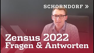 Fragen amp Antworten zum Zensus 2022 in Schorndorf [upl. by Nolham323]