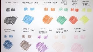 Prismacolor Verithin Review [upl. by Nauqal774]