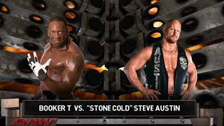 WWE 2K23 PS5  Booker T vs Stone Cold Steve Austin Gameplay [upl. by Cooper]