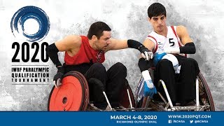 2020 IWRF Paralympic Qualifying  Game 14 Canada vs Sweden  Mar 6 [upl. by Raymond]