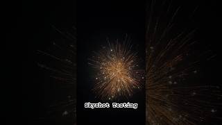 Skyshot Testing crackers crackerstesting2021 crazy [upl. by Aneerbas]