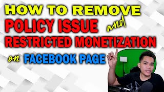 RESTRICTED MONETIZATION PAANO IBALIK ANG ADS SA FACEBOOK PAGE  AJ PAKNERS [upl. by Nyladnohr]