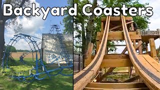 The World’s Best Backyard Roller Coasters [upl. by Iloj]