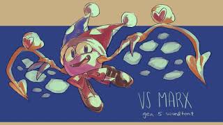 Vs Marx Meddlesome Marx  Pokémon Black amp White Soundfont Kirby Super Star [upl. by Maze524]