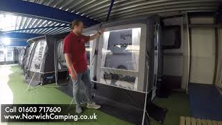 Kampa Dometic Winter PVC 260 Caravan  Motorhome Awning 2020 Review [upl. by Snodgrass326]