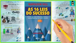 AS 16 LEIS DO SUCESSO  Napoleon Hill e Jacob Petry  Resumo Animado [upl. by Ahsahs]