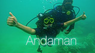 ANDAMAN Travel Vlog 3 🤿 🌊andamanandnicobarisland havelock scubadiving scubainandaman [upl. by Sparky]