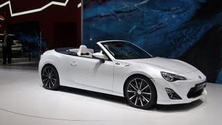 Toyota FT86 Open Concept  2013 Geneva Auto Show  Edmundscom [upl. by Laktasic]