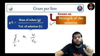 gram per litre chemistry class 11 chapter [upl. by Annauqal831]