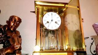 Du Chateau mantle clock chiming [upl. by Inaja]