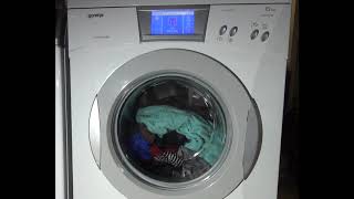 Gorenje Uselogic WA65205  cotton standard 60c 2000rpm Full cycle [upl. by Nospmoht]