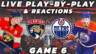 Florida Panthers vs Edmonton Oilers  Live PlayByPlay amp Reactions [upl. by Oneil]