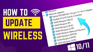 How to Update WiFi Drivers on Windows 1011 A StepbyStep Guide [upl. by Ynez]