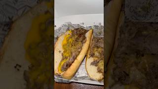 Charleys Cheesesteak  Large Old School Cheesesteak BOGO w coupon New Location 🤤 Steak and Cheese [upl. by Mastic416]