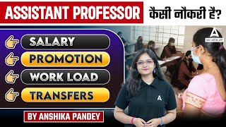 Assistant Professor Vacancy 2024  Assistant Professor Salary Promotion Work Load amp Transfers [upl. by Uol]