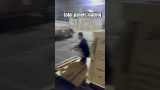 Solar panels loading solarsyatem trading solarsytem [upl. by Panther]