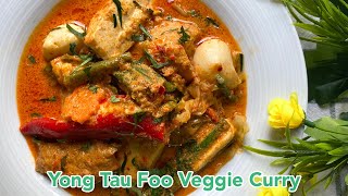 YONG TAU FOO amp VEGETABLE CURRY Kari Sayur Yong Tau Foo  Sus Cookbook [upl. by Sillsby867]