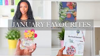 JANUARY FAVOURITES 2016  BOOKS FOOD SKINCARE [upl. by Katheryn445]