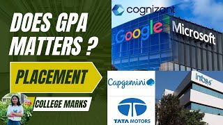 HOW MUCH CGPA REQUIRED FOR COMPANY LIKE GOOGLE  Ky college marks matter krte h placement resume [upl. by Mitman]