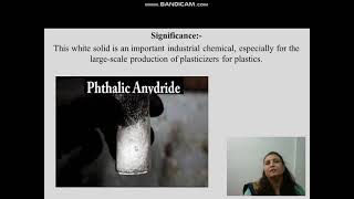 Practical no 3 Preparation of phthalic anhydride from phthalic acid [upl. by Carisa]