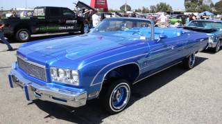 The Art of Lowriding Erics 1975 Caprice Classic Convertible [upl. by Nivlem]