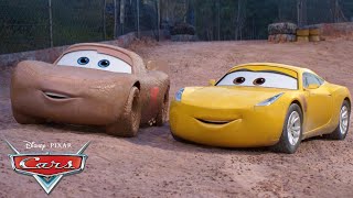 Lightning McQueen and Cruz Ramirez Go Undercover  Pixar Cars [upl. by Sully]