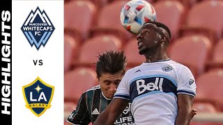 HIGHLIGHTS Vancouver Whitecaps FC vs LA Galaxy  July 17 2021 [upl. by Hairem]