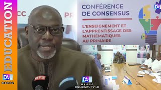 ÉducationPerformance en mathématiques  Dakar va abriter la 1ere conférence de consensus en Afriq [upl. by Amahcen]