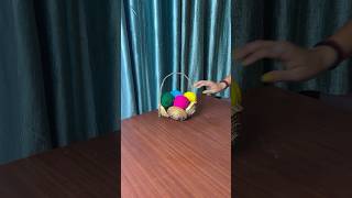 Beautiful Mini Storage Box Craft using Cardboard short reel viral youtubeshort trending diy [upl. by Tomchay628]