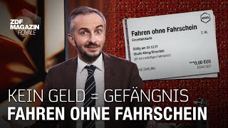 Fahren ohne Fahrschein Unnötigste Straftat seit 1935  ZDF Magazin Royale [upl. by Priscella536]