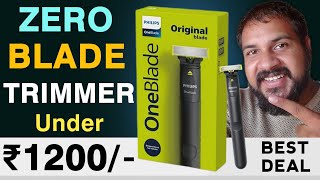 Best Trimmer for Men  Zero Shaving Trimmer for Men  Best Trimmer for Men Telugu  Zero Shaver Trim [upl. by Sheply]