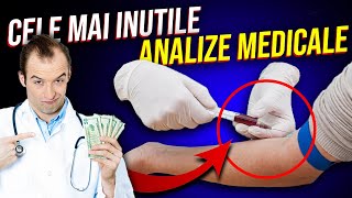 Top 5 Cele mai INUTILE ANALIZE Medicale Nuție Pierde Banii în Zadar [upl. by Nylirak]