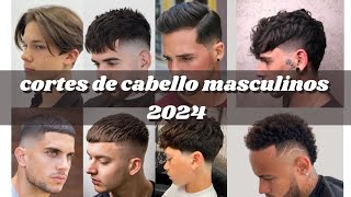 Cortes de cabello para hombres 2024 😱 [upl. by Airitak43]