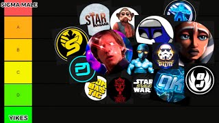 Battlefront Youtuber Tier list [upl. by Lleynad]