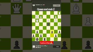 Queen and Rook Checkmatechess chessgrandmaster checkmate rook queen trending likeandsubscribe [upl. by Rudich]