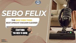 Discover the Sebo Felix What Makes It the Best Upright Vacuum for Home and commercial Use [upl. by Tamiko]