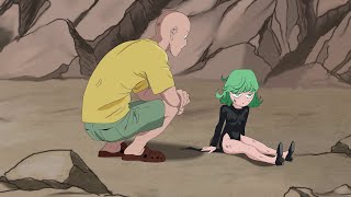 Saitama Defeats Tatsumaki  One Punch Man Chapter 182 Fan Animation  Saitama vs Tatsumaki  OPM [upl. by Jesse]