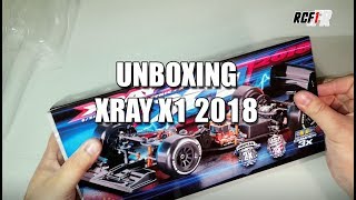 RCF1 unboxing Xray X1 2018 [upl. by Eiclek489]