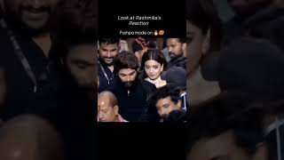 Rashmika Reaction on pushpa2 prerelease event trending shorts live viralshorts actressrashmika [upl. by Hedwig]