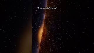 The size of the observable universe🤯universe scale massive size zoom viral scary space yt [upl. by Yrocej889]