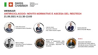 Antiriciclaggio novità normative e ascesa del regtech [upl. by Grae771]