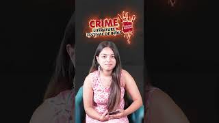 Join us for the 2nd Edition of the Crime Literature Festival of India crimeliteraturefestival [upl. by Melgar]