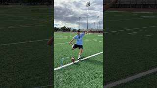 Class of 2025 Kicker improves at kicking lesson with Coach Brent in Austin Texas [upl. by Yarrum]