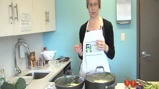 Cooking Healthy With FDI Lynn Polmanteer—Whole Wheat Pasta With Asparagus [upl. by Audres]