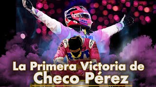 CARRERAS INMORTALES CHECO PEREZ y la VICTORIA que LO SALVÓ del RETIRO de la F1 en GP de Sakhir 2020 [upl. by Ial262]