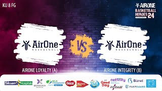 34 LAP A KU8 FG Airone Loyalty VS Airone Integrity [upl. by Atsed]