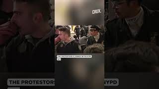 Clashes In Manhattan Between NYPD officers amp ProPalestinian Protesters  Gaza Impact In New York [upl. by Aramen]